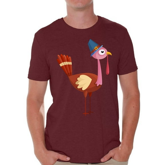 Awkward Styles Turkey Shirt for Men Thanksgiving Day T-Shirt