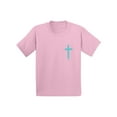 thumbnail image 1 of Awkward Styles Turquoise Cross Infant Shirt Jesus Shirts for Kids Christian T Shirt for Boys Christian Shirts for Girls Jesus T-Shirt for Children Christian Gifts Christ Clothes Cross Shirt for Kids, 1 of 4
