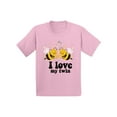thumbnail image 1 of Awkward Styles Twin Toddler Shirt Twins Birthday Gifts Cute Bee Twins T shirts I Love My Twin Shirts for Girls I Love My Twin Shirts for Boys Themed Party Funny Gifts for Girl and Boy Twins, 1 of 4