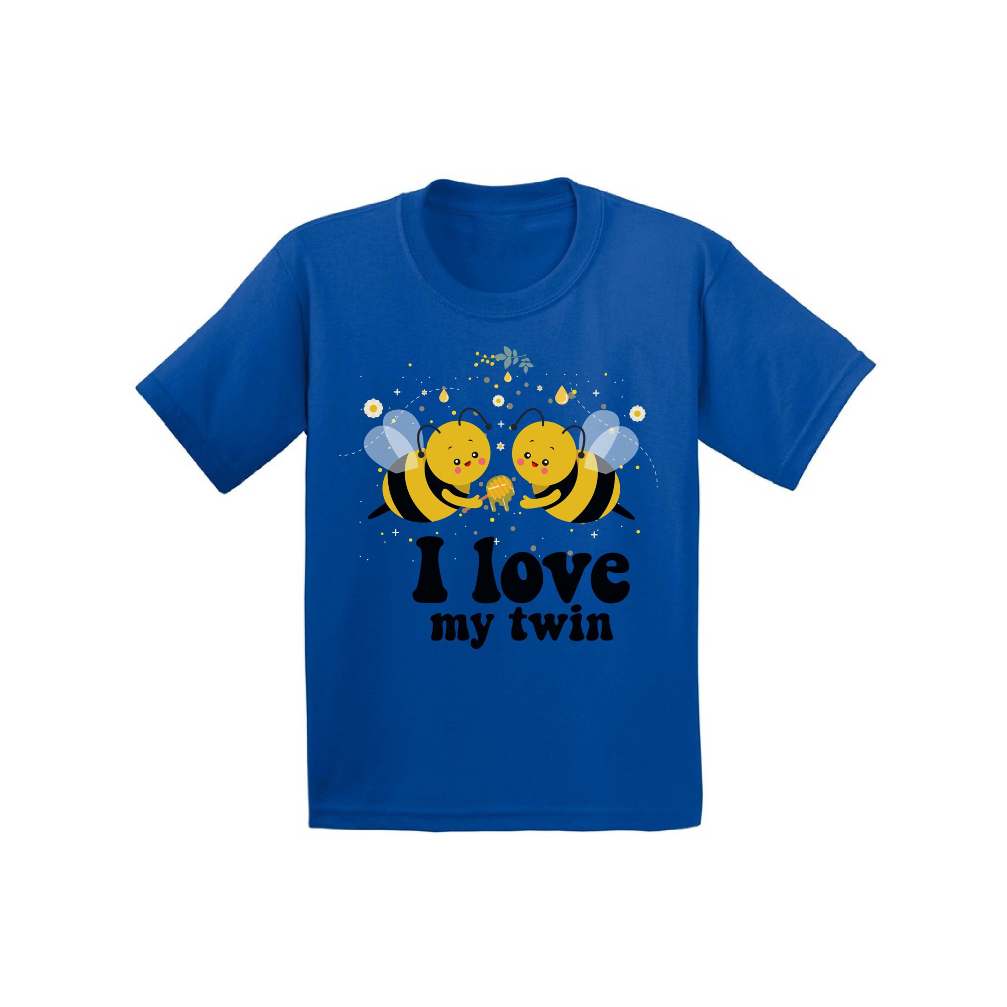 Awkward Styles Twin Youth Raglan Funny Twin Gifts Cute Bees Jersey Shirts  for Girl and Boy Twins My Twin Baseball Shirt Twins Birthday Party I Love  My Twin Shirt for Kids Birthday