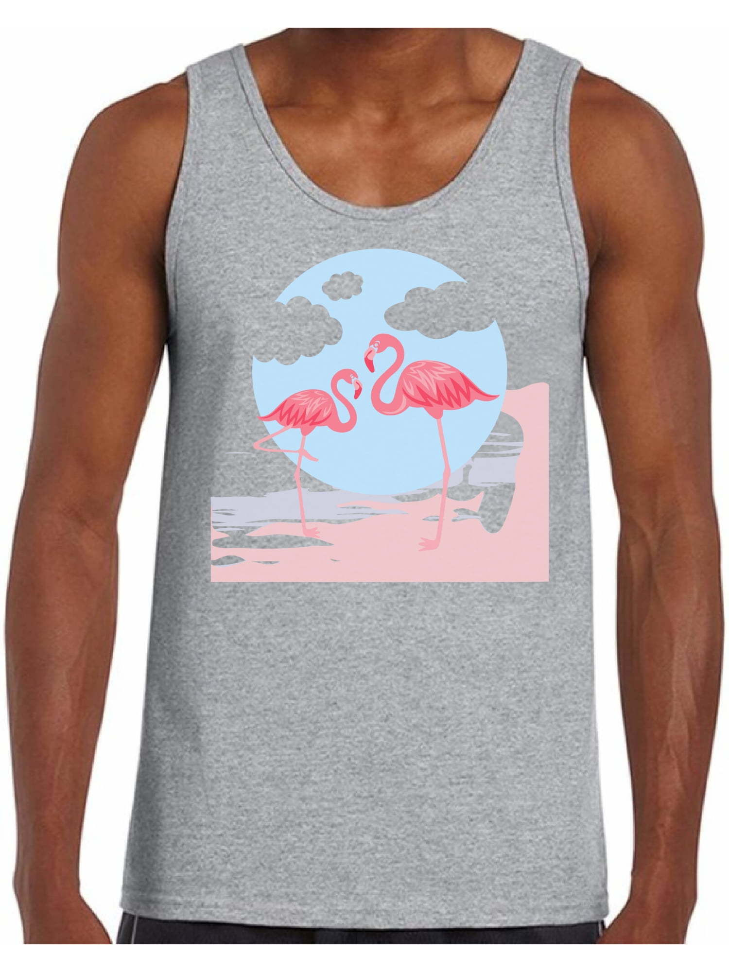 Awkward Styles Two Flamingos Shirts Beach Collection for Men Pink ...