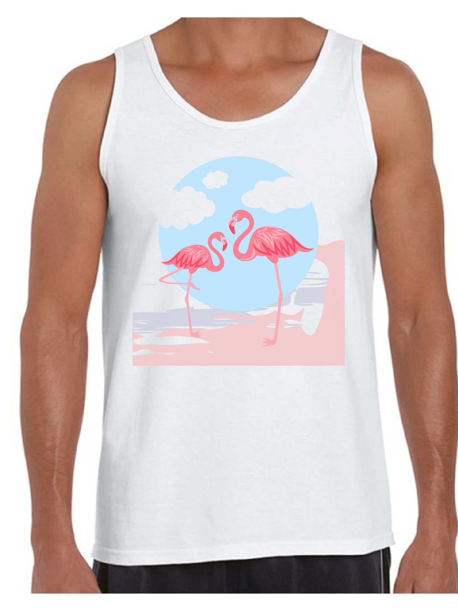 Awkward Styles Two Flamingos Shirts Beach Collection for Men Pink ...