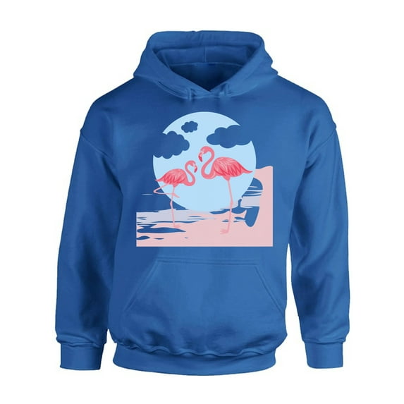 Awkward Styles Two Flamingos Unisex Hoodie Pink Flamingo Hoodie for Him Flamingo Clothes Summer Hoodie for Women Funny Flamingo Sweater for Men Gifts for Her Pink Flamingo Outfit for Men and Women