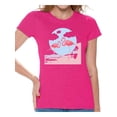 thumbnail image 1 of Awkward Styles Two Flamingos Womens T-Shirt Pink Flamingo Tshirt for Women Summer Gifts for Girlfriend Pink Flamingo Shirts Flamingo Clothing Collection for Women Summer T Shirt for Her Cute Shirt, 1 of 4