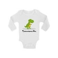 thumbnail image 1 of Awkward Styles Tyrannosaurus Rex Dinosaur Long Sleeve Bodysuit for Baby Dinosaur Gifts for Newborn Baby Cute Dinosaur Birthday Party Dinosaur One Piece Top Baby Dinosaur Outfit Dinosaur Clothes, 1 of 4