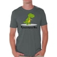 thumbnail image 1 of Awkward Styles Tyrannosaurus Rex Dinosaur Shirt Dinosaur Tshirt for Men Dinosaur Birthday Party Dinosaur Gifts for Him Funny Spirit Animal Shirt Men's Dinosaur Outfit Tyrannosaurus Rex Shirt, 1 of 4