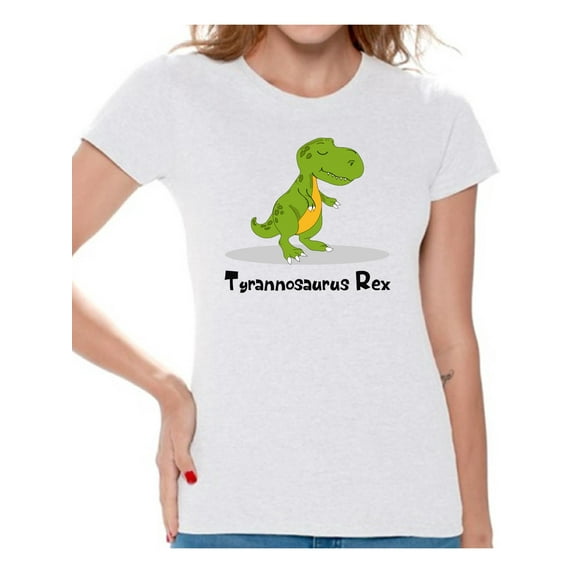 Awkward Styles Tyrannosaurus Rex Dinosaur Shirt Dinosaur Tshirt for Women Dinosaur Birthday Party Dinosaur Gifts for Her Funny Spirit Animal Shirt Women's Dinosaur Outfit Tyrannosaurus Rex Shirt