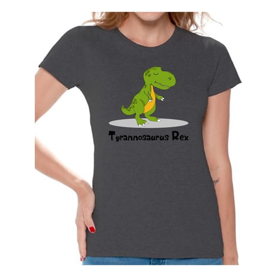 Awkward Styles Tyrannosaurus Rex Dinosaur Shirt Dinosaur Tshirt for Women Dinosaur Birthday Party Dinosaur Gifts for Her Funny Spirit Animal Shirt Women's Dinosaur Outfit Tyrannosaurus Rex Shirt