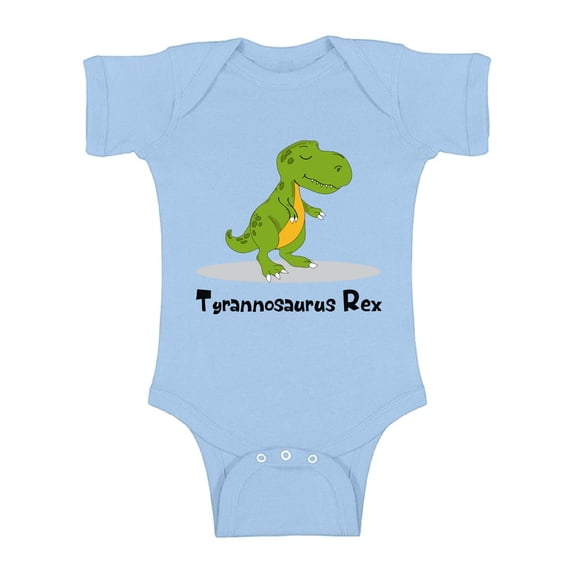 Awkward Styles Tyrannosaurus Rex Dinosaur Short Sleeve Bodysuit for Baby Dinosaur Gifts for Newborn Baby Cute Dinosaur Birthday Party Dinosaur One Piece Top Baby Dinosaur Outfit Dinosaur Clothes