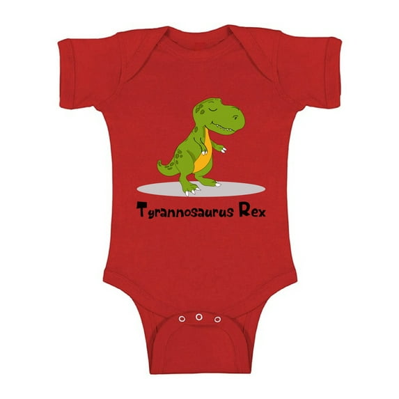Awkward Styles Tyrannosaurus Rex Dinosaur Short Sleeve Bodysuit for Baby Dinosaur Gifts for Newborn Baby Cute Dinosaur Birthday Party Dinosaur One Piece Top Baby Dinosaur Outfit Dinosaur Clothes