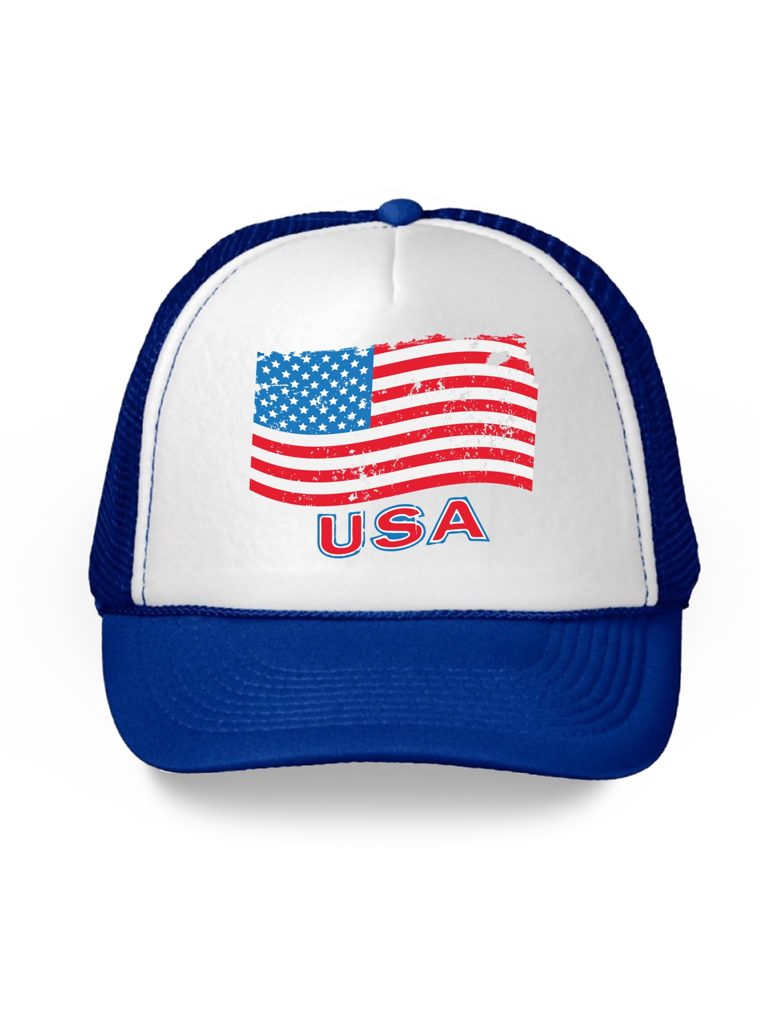 Awkward Styles USA Flag Hat American Trucker Hats for Women Men 4th of ...