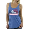 thumbnail image 1 of Awkward Styles USA Flag Women Racerback Tank Top Retro American Flag Mom Tank Top Gifts for Mom Patriotic USA Mom Racerback Tank Top Red White and Blue 4th of July Shirt for Mom USA Gifts, 1 of 4
