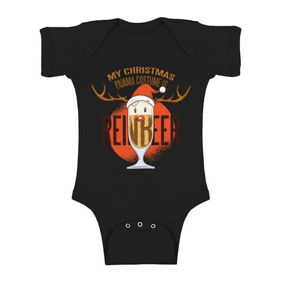 Awkward Styles Christmas Baby Outfit Bodysuit Cute Xmas Reindeer Romper