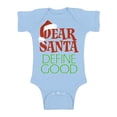thumbnail image 1 of Awkward Styles Christmas Baby Outfit Bodysuit Dear Santa Define Good Xmas Romper, 1 of 4