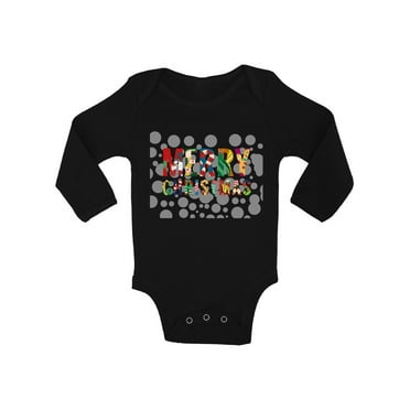 Awkward Styles Ugly Christmas Baby Outfit Bodysuit Merry Xmas Baby Romper