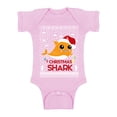 thumbnail image 1 of Awkward Styles Christmas Baby Outfit Bodysuit Orange Xmas Shark Romper, 1 of 4