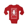 thumbnail image 1 of Awkward Styles Christmas Baby Outfit Bodysuit Shark Xmas Pattern Baby Romper, 1 of 4