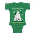 thumbnail image 1 of Awkward Styles Christmas Baby Outfit Bodysuit Xmas Meowee Romper, 1 of 4