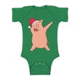thumbnail image 1 of Awkward Styles Christmas Baby Outfit Bodysuit Xmas Pig Dance Romper, 1 of 4