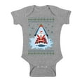 thumbnail image 1 of Awkward Styles Christmas Baby Outfit Bodysuit Xmas Santa in Shark Romper, 1 of 4