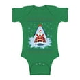 thumbnail image 1 of Awkward Styles Christmas Baby Outfit Bodysuit Xmas Santa in Shark Romper, 1 of 4