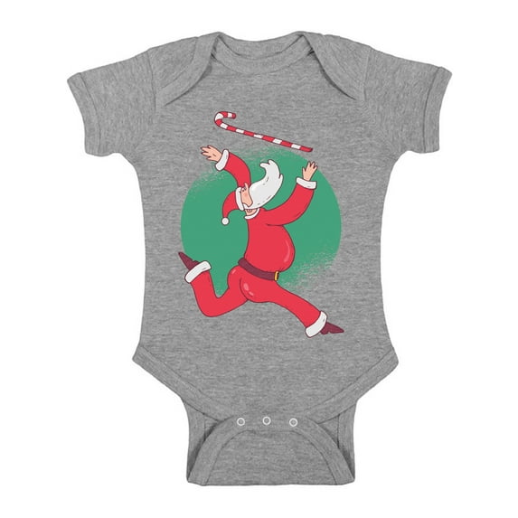 Awkward Styles Christmas Baby Outfit Bodysuit Xmas Santa is Coming Romper