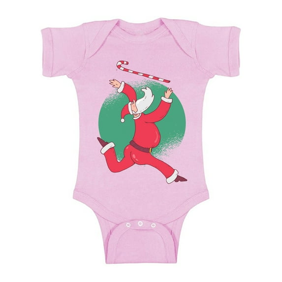 Awkward Styles Christmas Baby Outfit Bodysuit Xmas Santa is Coming Romper