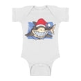 thumbnail image 1 of Awkward Styles Christmas Baby Outfit Bodysuit Xmas Shark Romper, 1 of 4