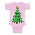 thumbnail image 1 of Awkward Styles Christmas Baby Outfit Bodysuit Xmas Tree Green Romper, 1 of 4