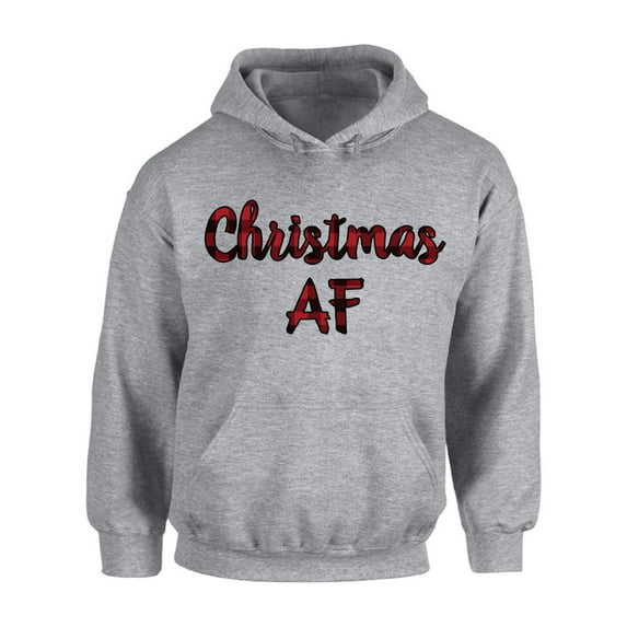 Awkward Styles Christmas Hoodie Xmas Plaid Hooded Sweatshirt