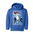 thumbnail image 1 of Awkward Styles Christmas Hoodie for Boys Girls Toddler Blue Xmas Shark Sweatshirt, 1 of 4