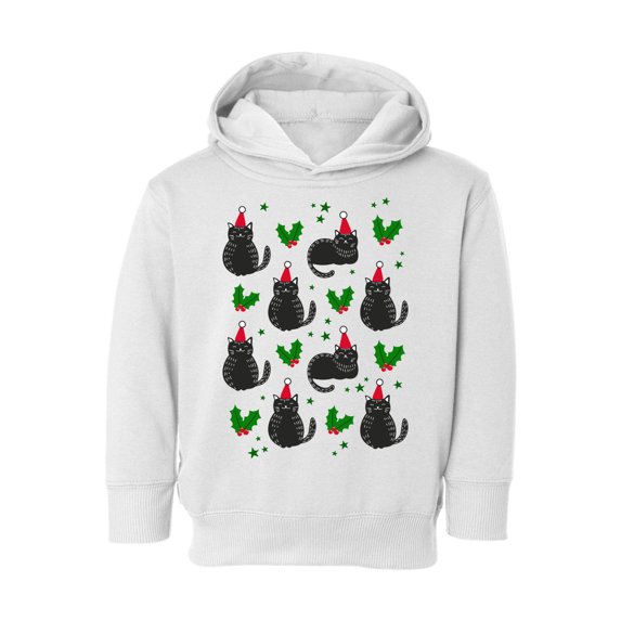 Awkward Styles Christmas Hoodie for Boys Girls Toddler Cat Xmas Pattern Sweatshirt