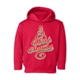 thumbnail image 1 of Awkward Styles Christmas Hoodie for Boys Girls Toddler Merry Xmas Tree Sweatshirt, 1 of 4