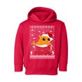 thumbnail image 1 of Awkward Styles Christmas Hoodie for Boys Girls Toddler Orange Xmas Shark Sweatshirt, 1 of 4