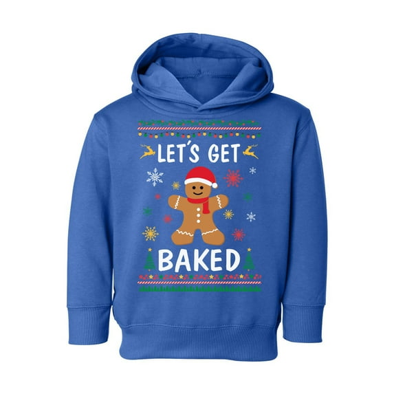 Awkward Styles Christmas Hoodie for Boys Girls Toddler Xmas Gingerbread Man Sweatshirt