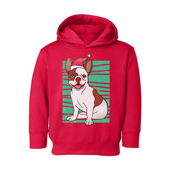 Awkward Styles Christmas Hoodie for Girls Boys Toddler Xmas Bulldog Sweatshirt