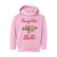thumbnail image 1 of Awkward Styles Christmas Hoodie for Girls Toddler Daughter Sloth Sweatshirt, 1 of 4