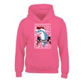 thumbnail image 1 of Awkward Styles Christmas Hoodies for Kids Youth Blue Xmas Shark Sweatshirt, 1 of 4