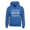 thumbnail image 1 of Awkward Styles Christmas Hoodies for Kids Youth Brother Xmas Pattern Sweatshirt, 1 of 4