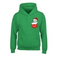 thumbnail image 1 of Awkward Styles Christmas Hoodies for Kids Youth Little Xmas Cat Sweatshirt Pocket Print, 1 of 4