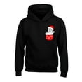 thumbnail image 1 of Awkward Styles Christmas Hoodies for Kids Youth Little Xmas Cat Sweatshirt Pocket Print, 1 of 4