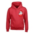 thumbnail image 1 of Awkward Styles Christmas Hoodies for Kids Youth Little Xmas Cat Sweatshirt Pocket Print, 1 of 4