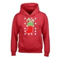 thumbnail image 1 of Awkward Styles Christmas Hoodies for Kids Youth Nice Xmas Stocking Sweatshirt, 1 of 4