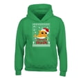 thumbnail image 1 of Awkward Styles Christmas Hoodies for Kids Youth Orange Xmas Shark Sweatshirt, 1 of 4
