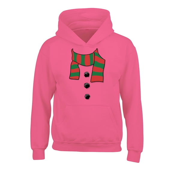 Awkward Styles Christmas Hoodies for Kids Youth Snowman Xmas Scarf Sweatshirt