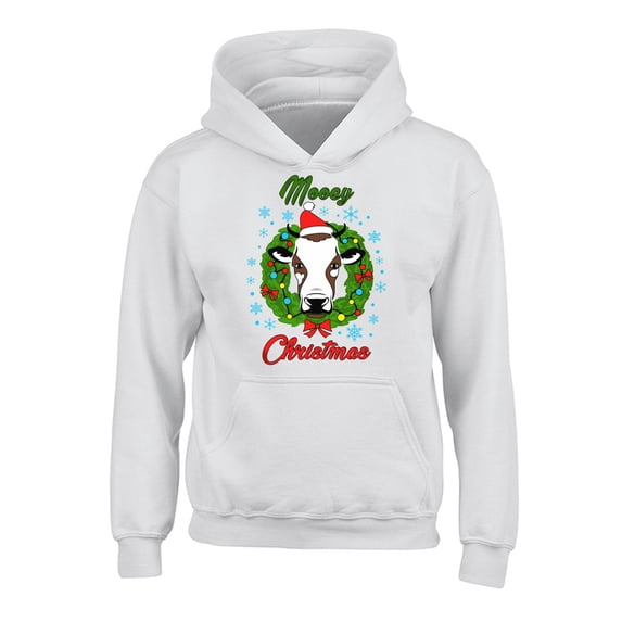 Awkward Styles Christmas Hoodies for Kids Youth Xmas Mooey Sweatshirt