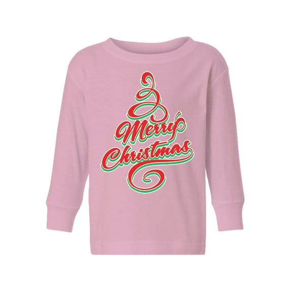 Awkward Styles Christmas Long Sleeve Shirt for Boys Girls Toddler Merry Xmas Tree Shirt