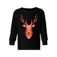 thumbnail image 1 of Awkward Styles Christmas Long Sleeve Shirt for Boys Girls Toddler Pink Xmas Deer Shirt, 1 of 4