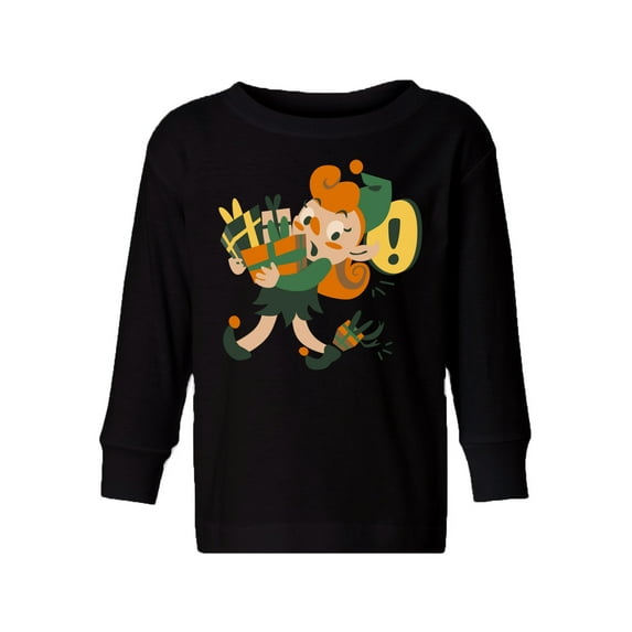 Awkward Styles Christmas Long Sleeve Shirt for Girls Boys Toddler Xmas Elf Helpers Shirt