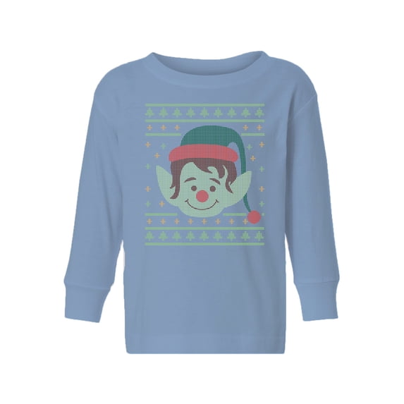 Awkward Styles Christmas Long Sleeve Shirt for Girls Boys Toddler Xmas Elf Shirt